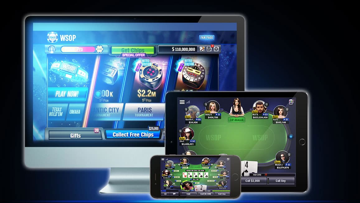 WSOP Free Poker Online  Play Texas Hold'em Poker Games